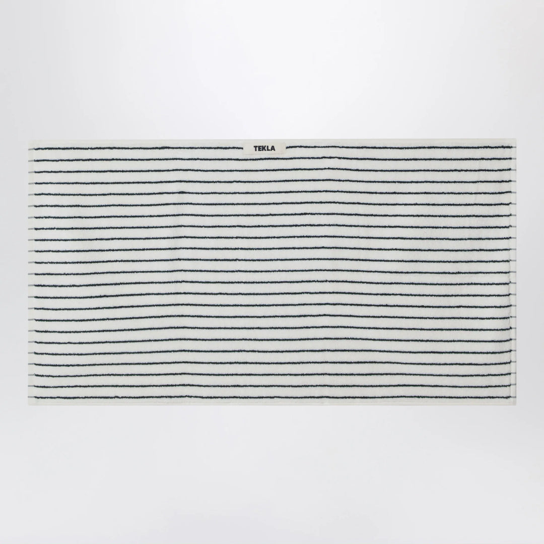 Tekla - White striped towel 50x90 Brand Apparel &amp; Accessories U