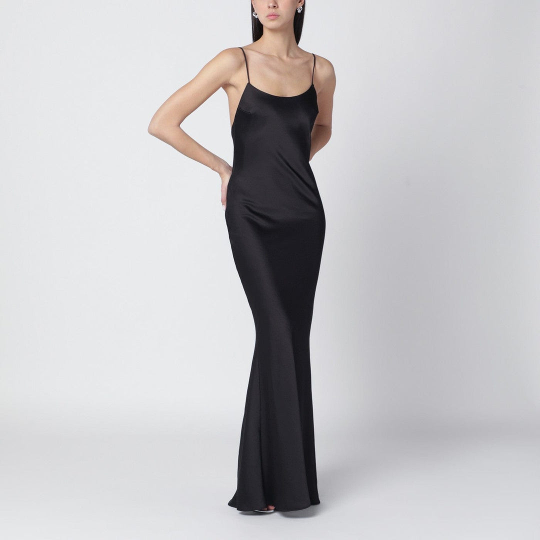 Apparel &amp; Accessories THE ANDAMANE - Black Ninfea dress with back draping Brand