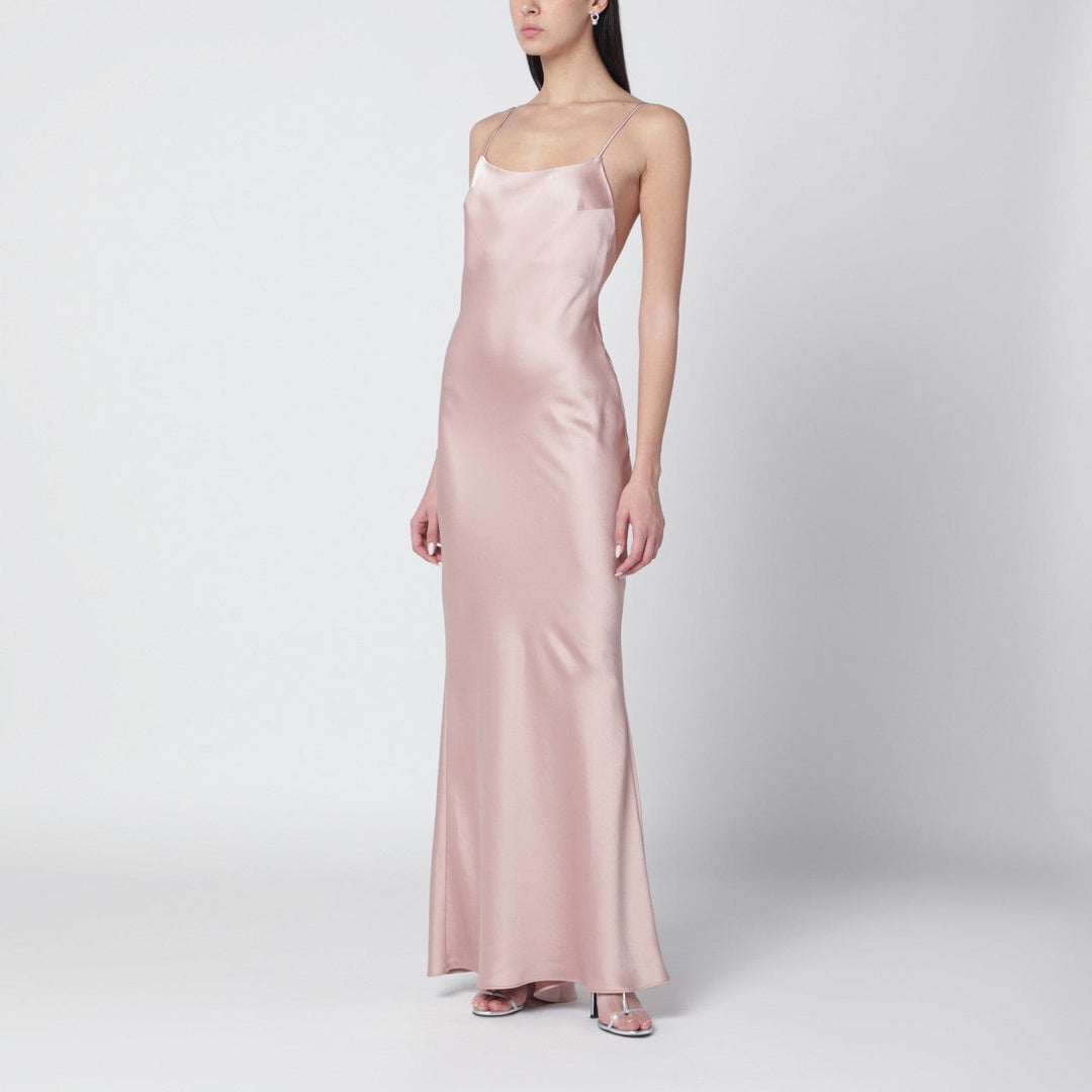 Apparel &amp; Accessories THE ANDAMANE - Peony-coloured Ninfea dress with back draping Brand