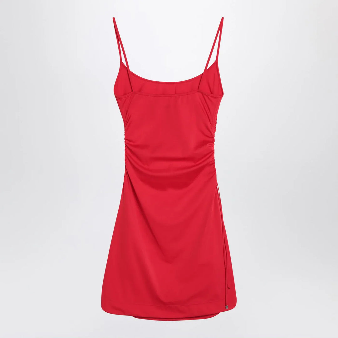 The Attico - Red beach cover-up in stretch fabric Brand Apparel &amp; Accessories 42  IT