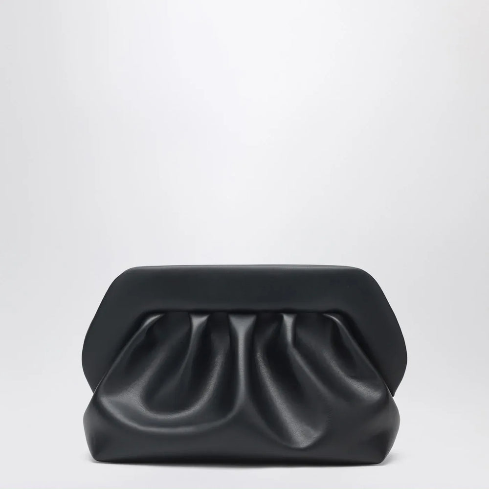 THEMOIRè - Large Tia clutch in black Brand Apparel & Accessories TU