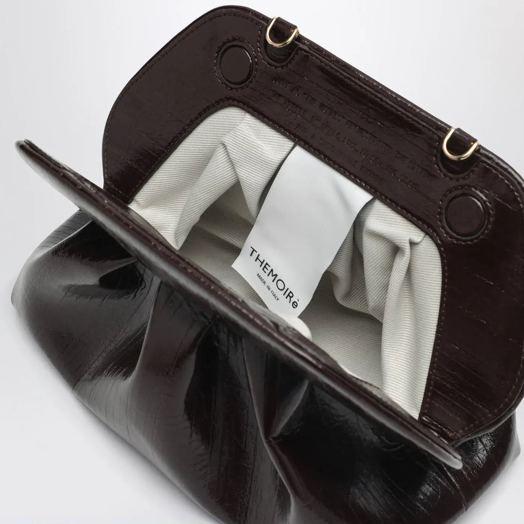 THEMOIRè - Tia clutch in chocolate brown Brand Apparel &amp; Accessories TU