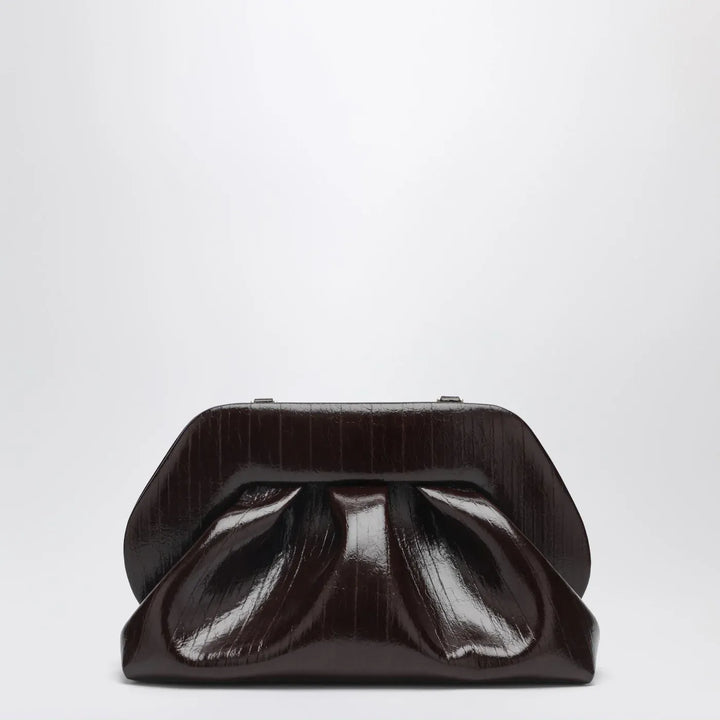 THEMOIRè - Tia clutch in chocolate brown Brand Apparel &amp; Accessories TU