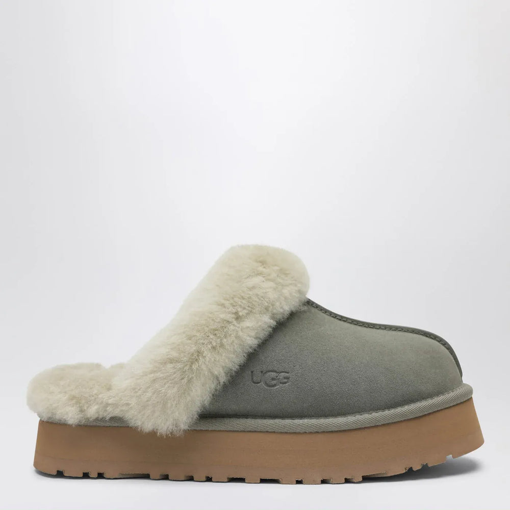 UGG - Disquette moss green eather slip-ons Brand Apparel & Accessories 5 US