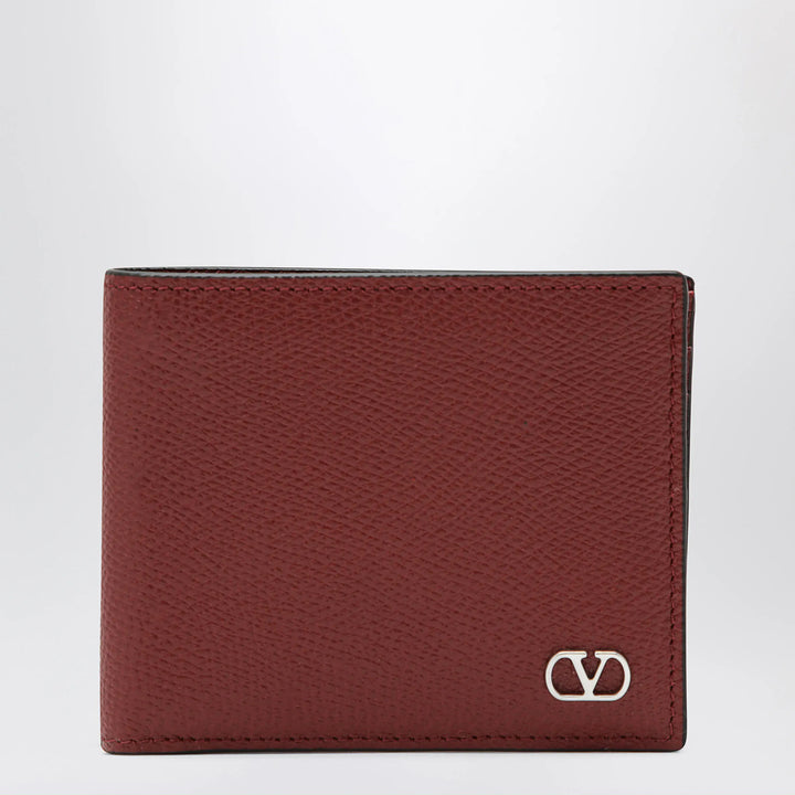 Valentino - Dark red Vlogo Signature bi-fold wallet Brand Apparel &amp; Accessories TU
