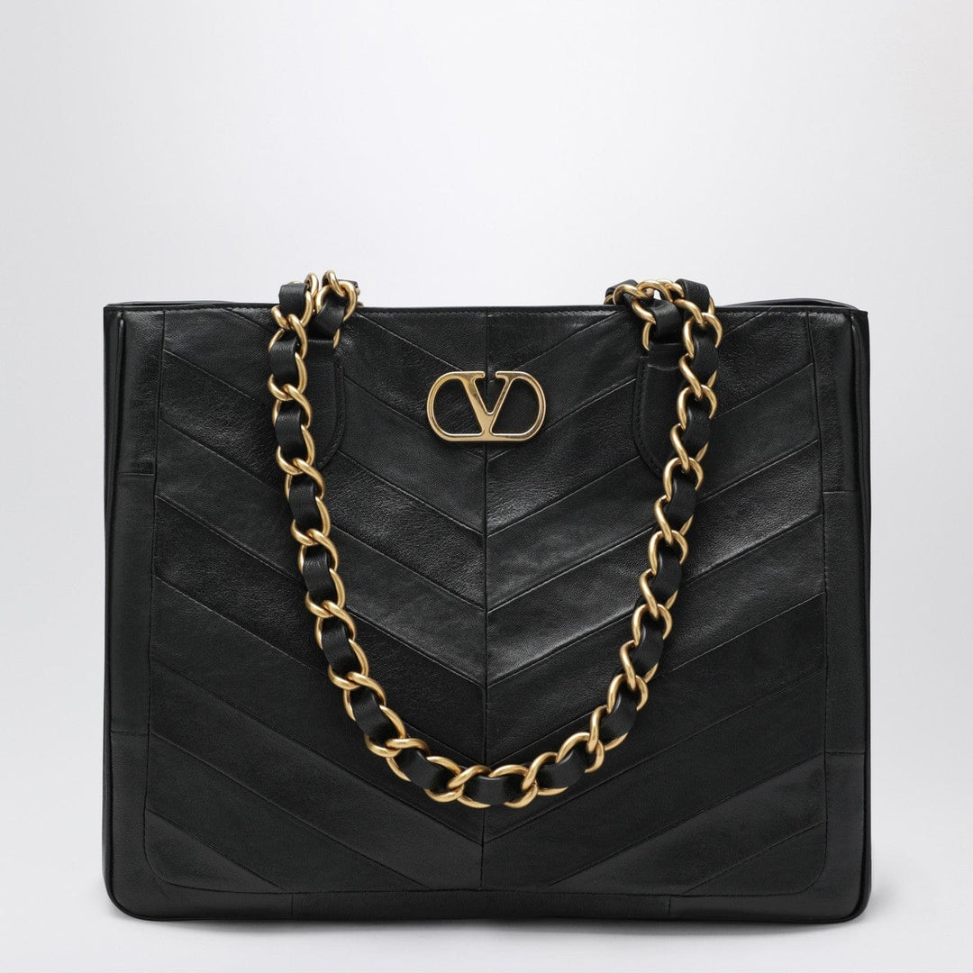 Apparel & Accessories TU Valentino Garavani - Black Laseine Shopping Bag Brand