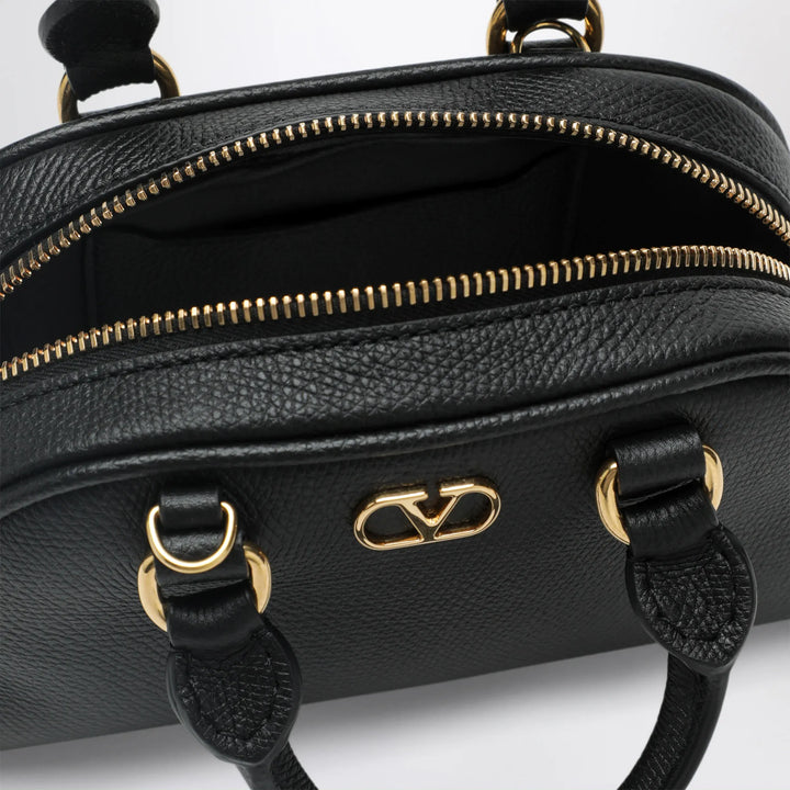 Valentino Garavani - Black VLogo Signature mini duffle bag in grained calfskin Brand Apparel &amp; Accessories TU