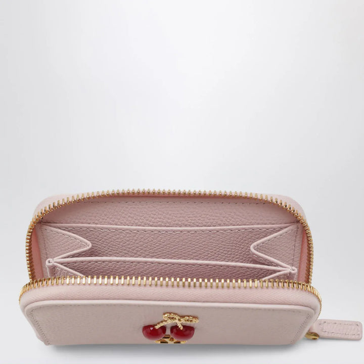 Valentino Garavani - Quartz pink Cherryfic zip-around wallet Brand Apparel &amp; Accessories TU