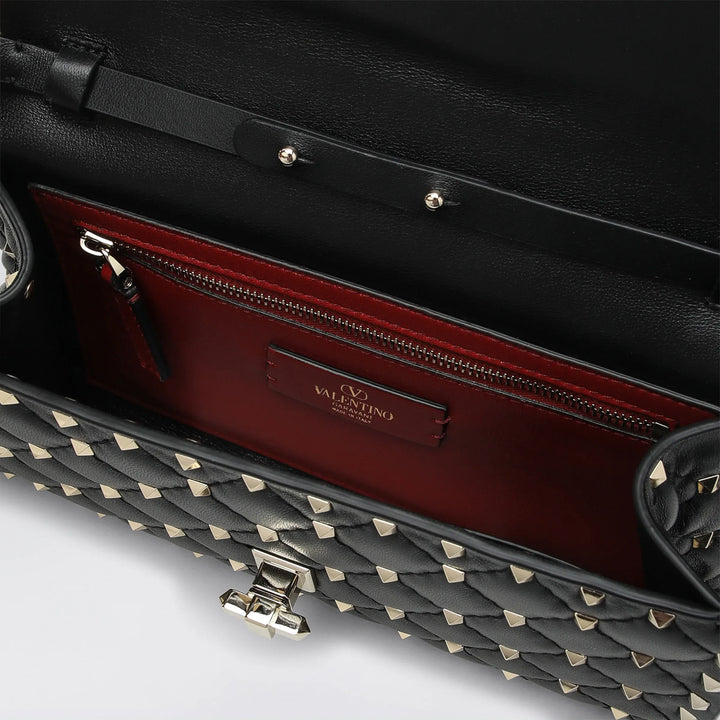 Valentino Garavani - Rockstud Spike crossbody bag black Brand Apparel &amp; Accessories TU