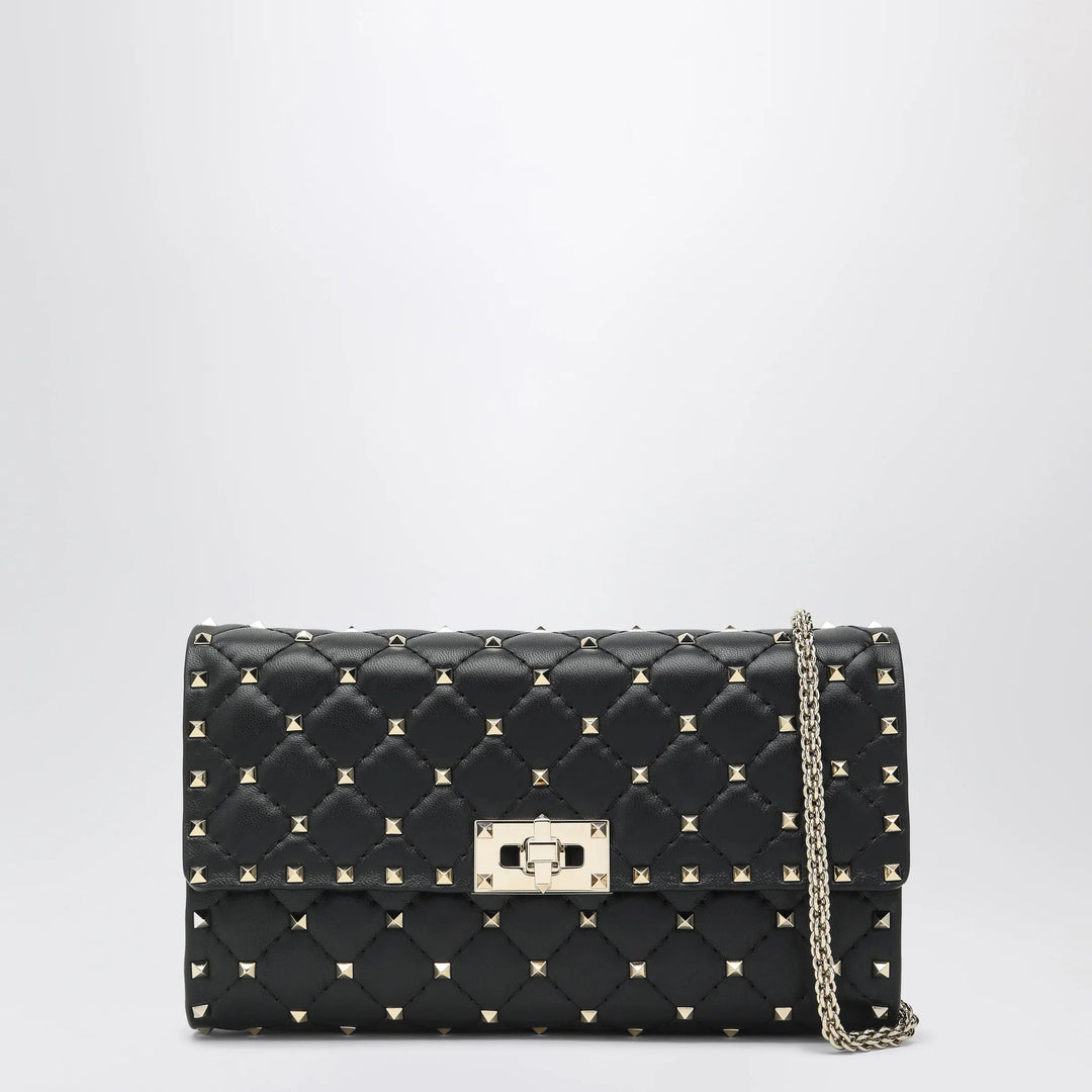 Valentino Garavani - Rockstud Spike crossbody bag black Brand Apparel &amp; Accessories TU