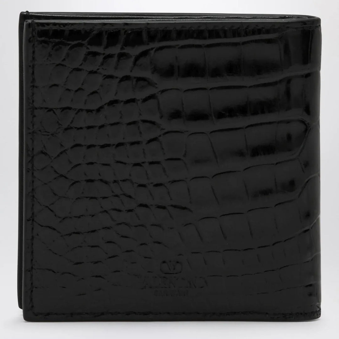 Valentino Garavani - Signature VLogo Wallet Black Brand Apparel &amp; Accessories TU