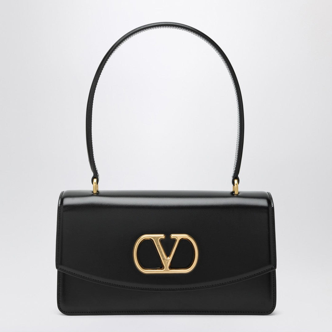 Apparel &amp; Accessories TU Valentino Garavani - Vain bag in black glossy calfskin Brand