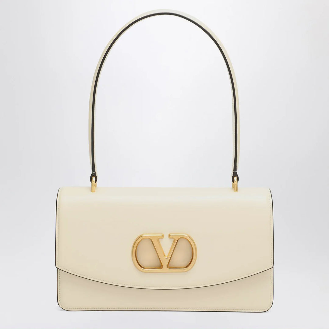 Valentino Garavani - Vain bag in butter White glossy calfskin Brand Apparel &amp; Accessories TU