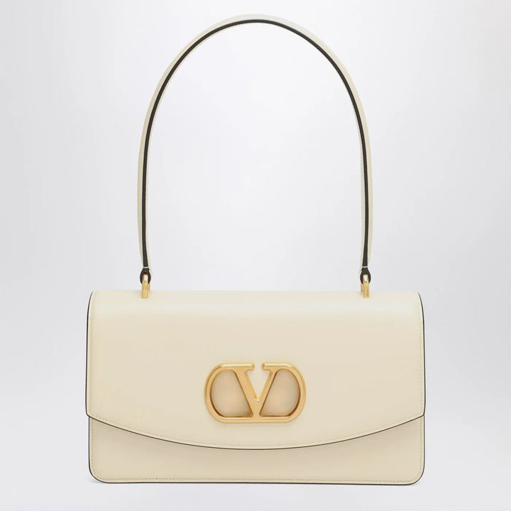 Valentino Garavani - Vain bag in butter White glossy calfskin Brand Apparel &amp; Accessories TU
