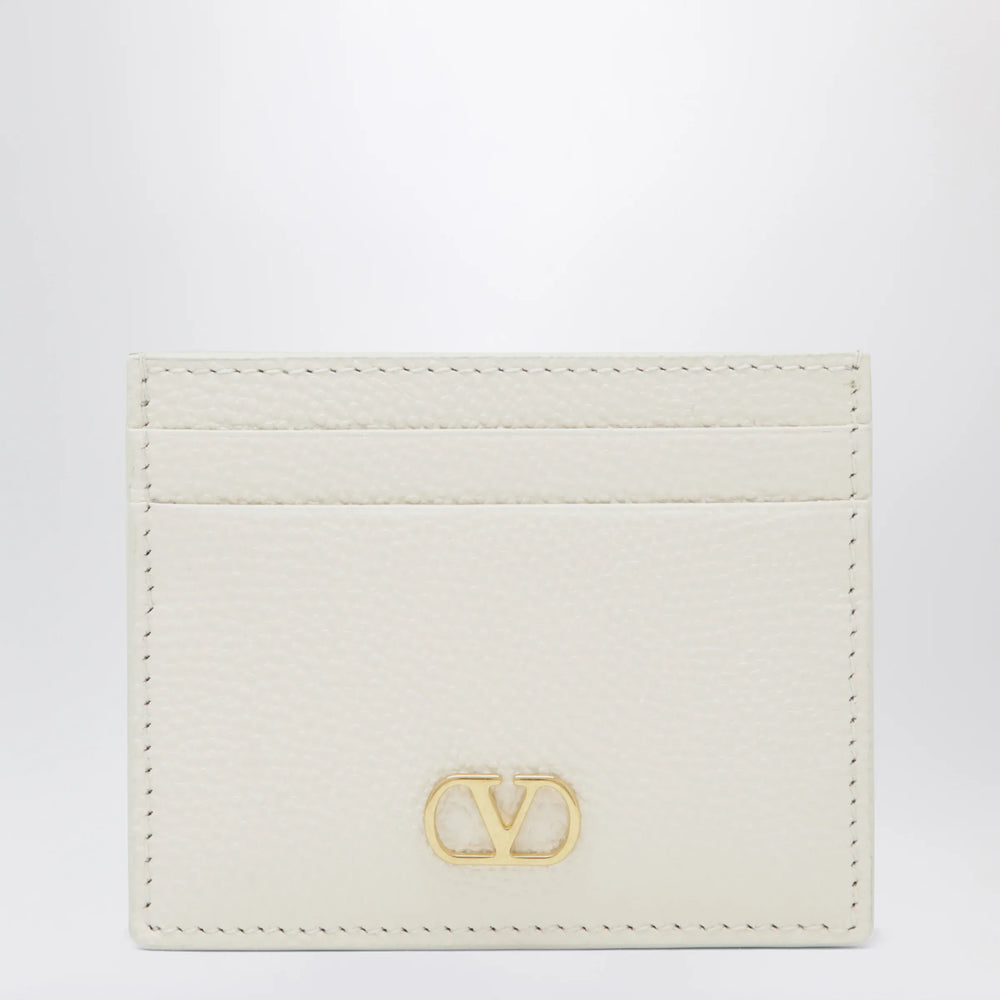 Valentino Garavani - Vlogo Signature ivory cardholder Brand Apparel & Accessories TU