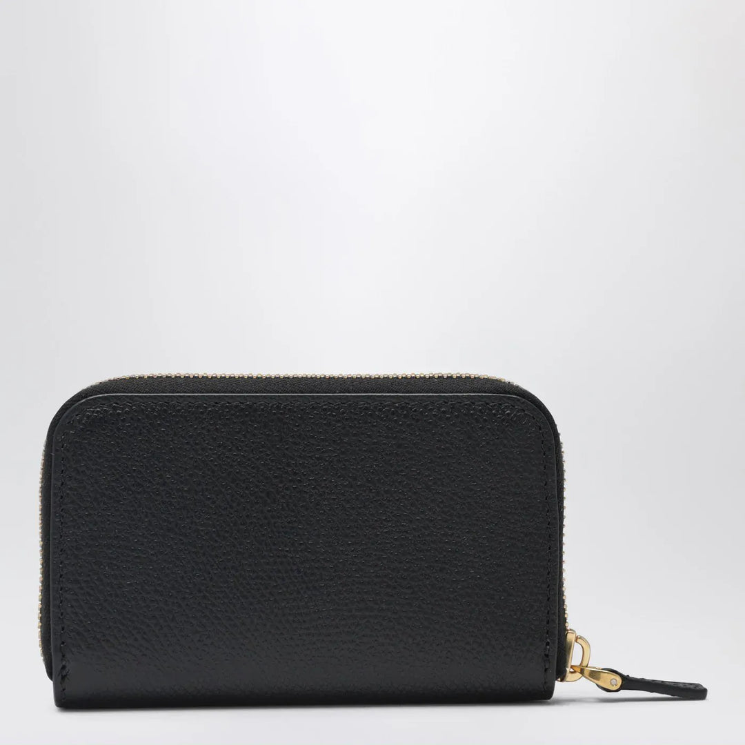 Valentino Garavani - Vlogo Signature zip wallet black Brand Apparel &amp; Accessories TU
