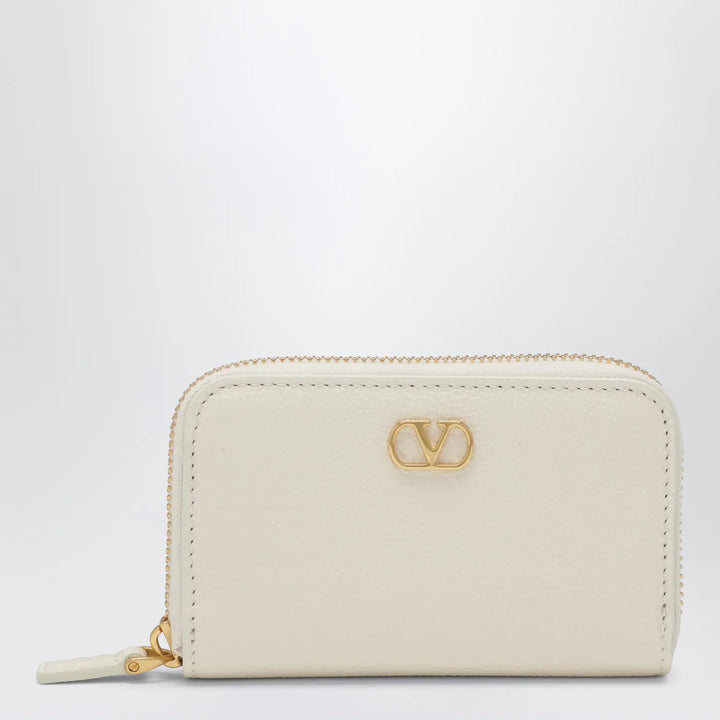 Valentino Garavani - Vlogo Signature zip wallet ivory Brand Apparel &amp; Accessories TU