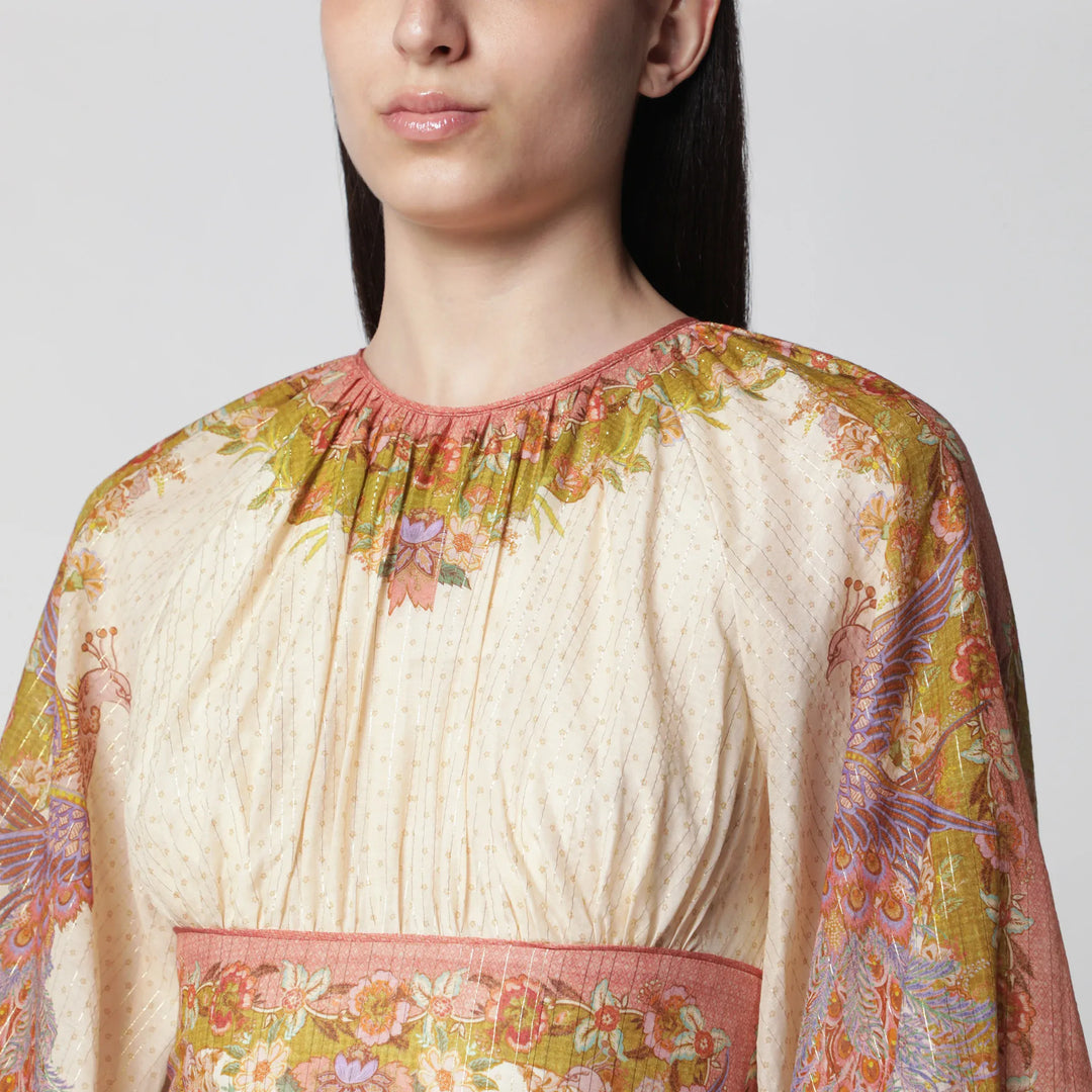 ZIMMERMANN - Indra mini dress with floral motif Brand Apparel &amp; Accessories