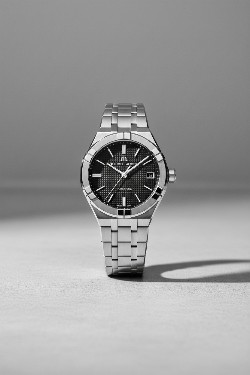 Maurice Lacroix AIKON Automatic 39mm Watch Black Brand Automatic Watches