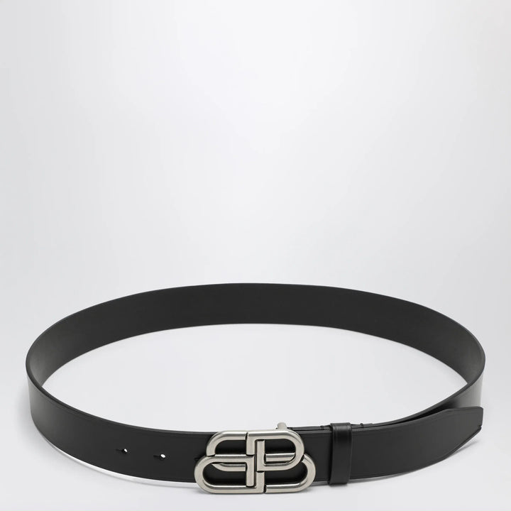 Balenciaga - Black BB leather belt Brand 90 EU