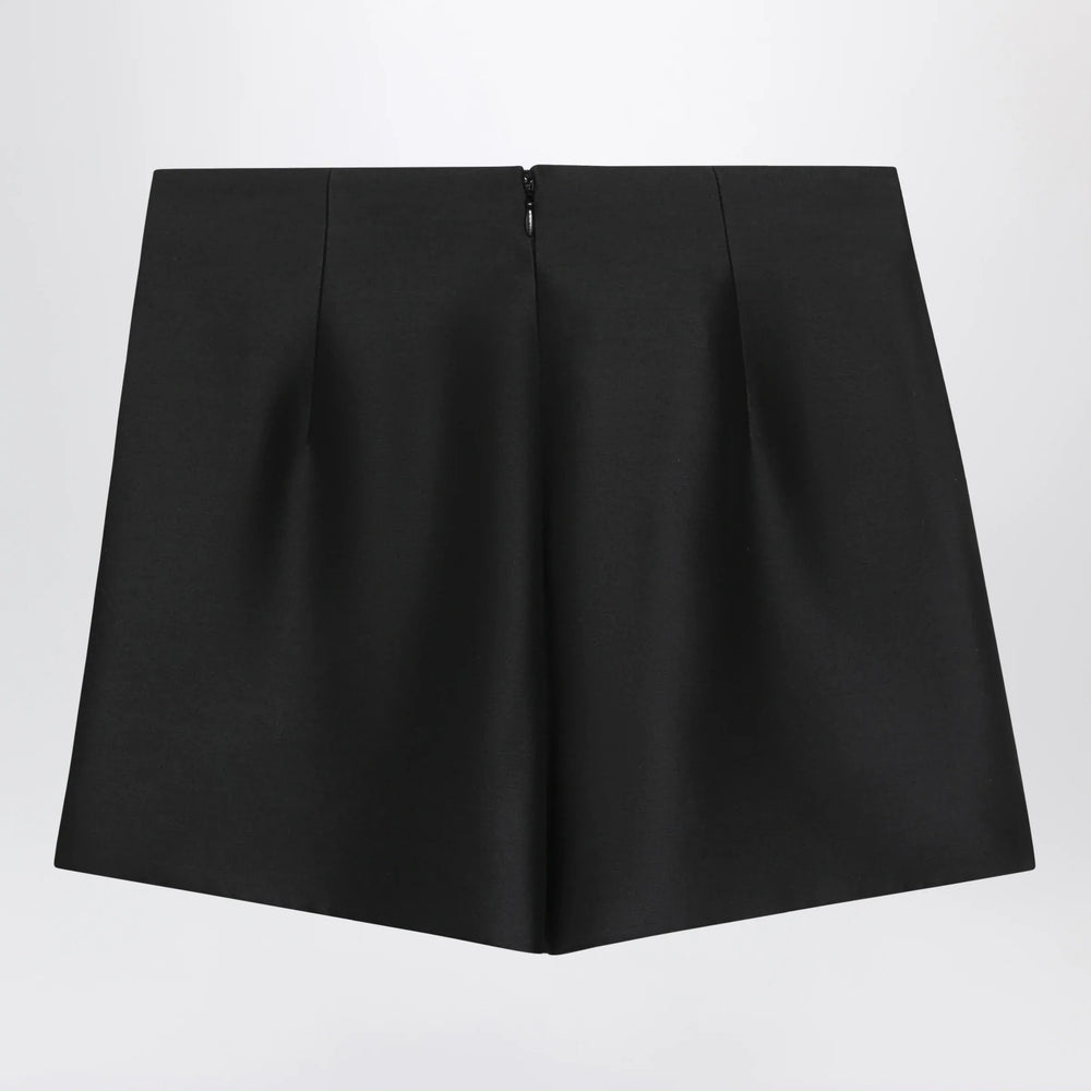 Balenciaga - Black wool and silk mini skirt Brand
