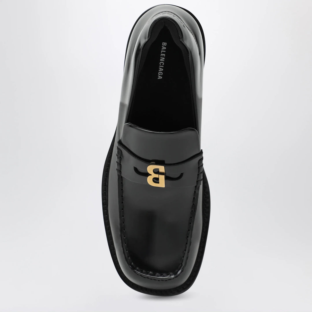Balenciaga - Comfy loafers in black calf leather Brand