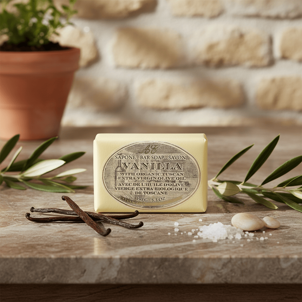Campostrini Organic Vanilla Bar Soap 150 g Brand Bar Soaps Single