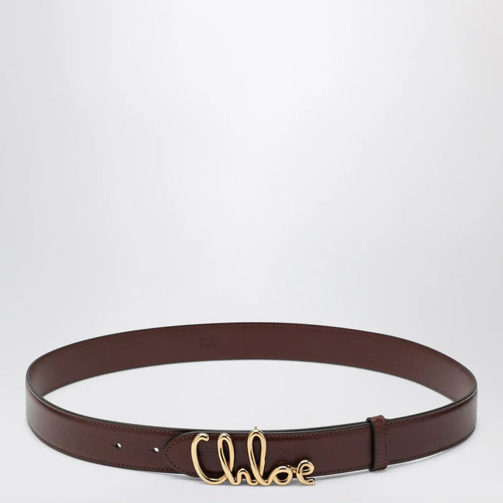 Chloé - Brown The Chloé Iconic Belt Brand Belts S