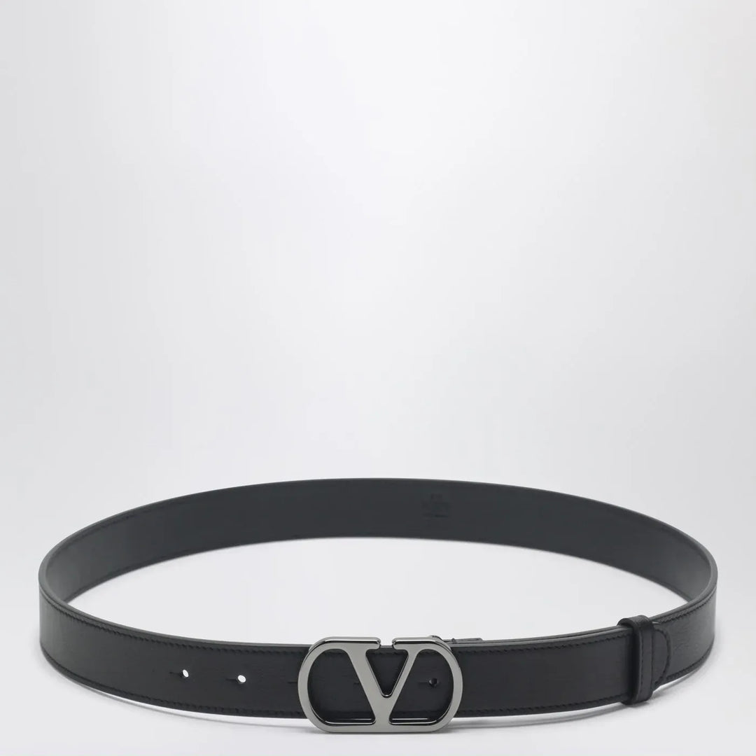 Valentino Garavani - Black VLogo Signature belt Brand Belts 90 EU