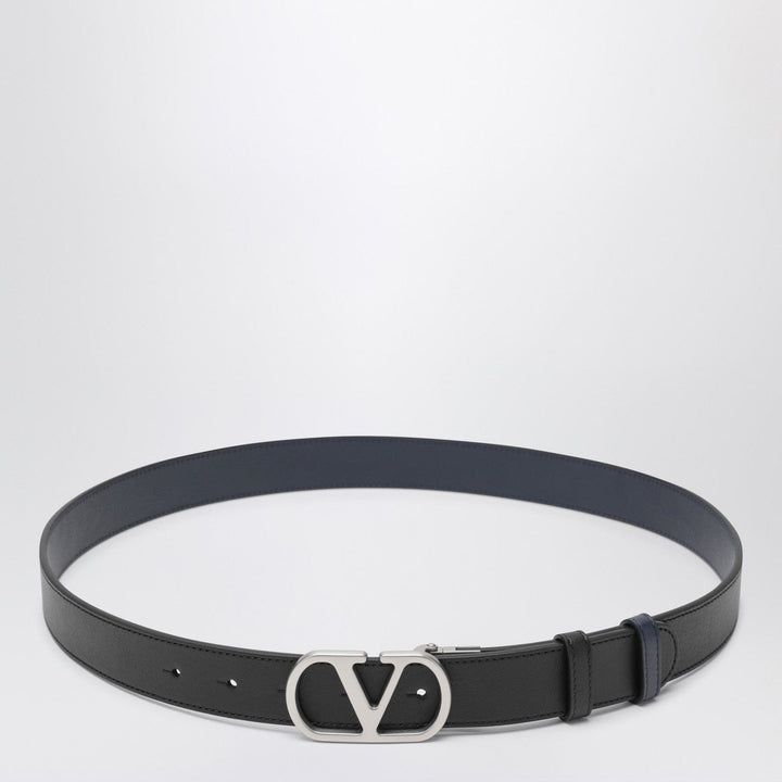Belts 105 EU Valentino Garavani - Reversible Vlogo Signature belt Black/Marine Brand