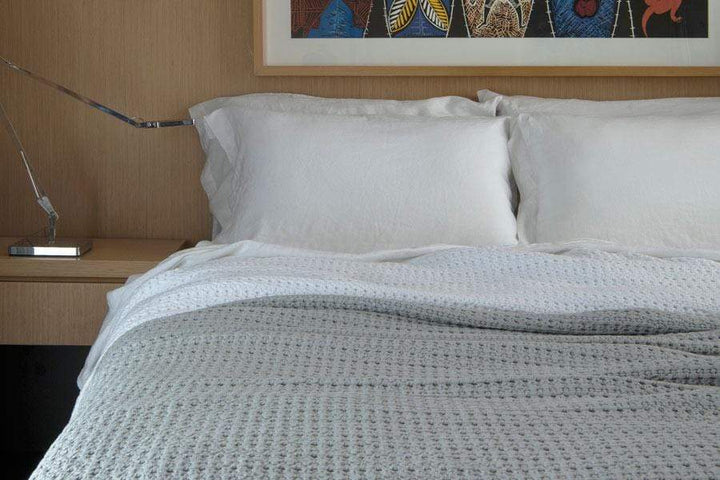 Bemboka Blankets King/Queen 240 x 260 cm Dove Bemboka Waffle Pure Cotton Blankets Brand