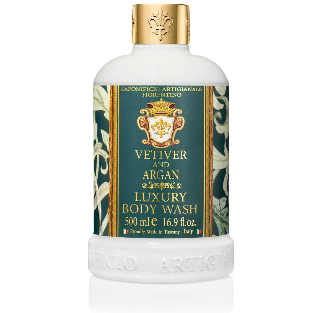 Body and Hand Wash Bundles Saponificio Artigianale Fiorentino Vetiver &amp; Argan Body Wash Brand