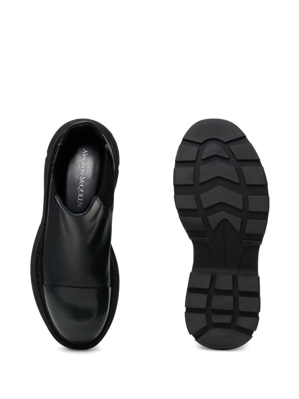 Alexander Mcqueen Boots Alexander McQueen Wander leather Chelsea boots Alexander McQueen Wander leather Chelsea boots Brand