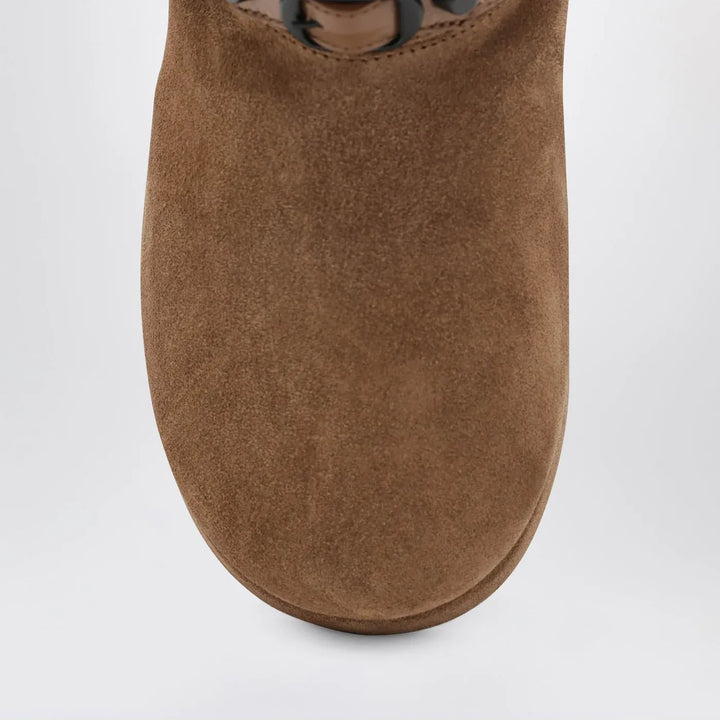 Balenciaga - Alaska Soft camel ankle boots Brand Boots 40 IT
