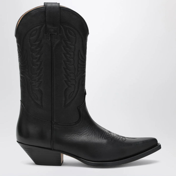 MM6 Maison Margiela - Black Florence cowboy boots Brand Boots 40 IT