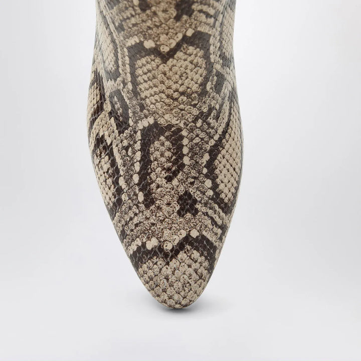 Paris Texas - Lavinia boots in python-printed leather Brand Boots