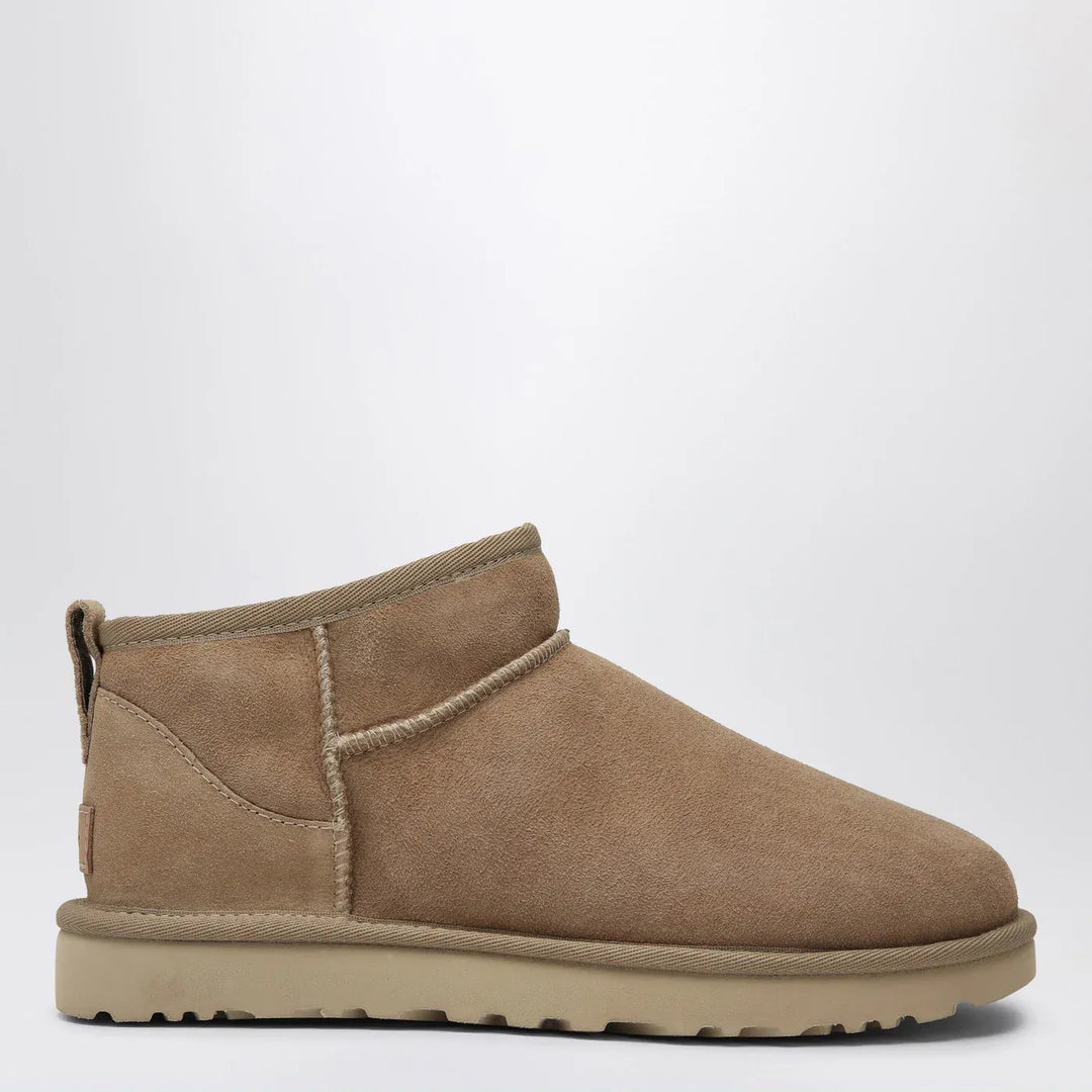 UGG - Classic Ultra Mini ankle boots in sand Brand Boots 5 US