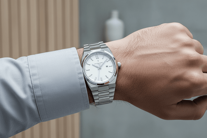 Nordgreen Succession Watch 35mm White Dial Brand Chronograph Watches