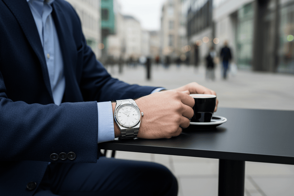 Nordgreen Succession Watch 35mm White Dial Brand Chronograph Watches