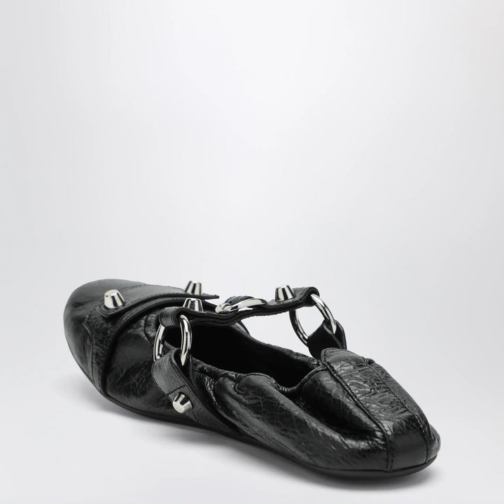 City black ballet flats in Arena lambskin leather Brand