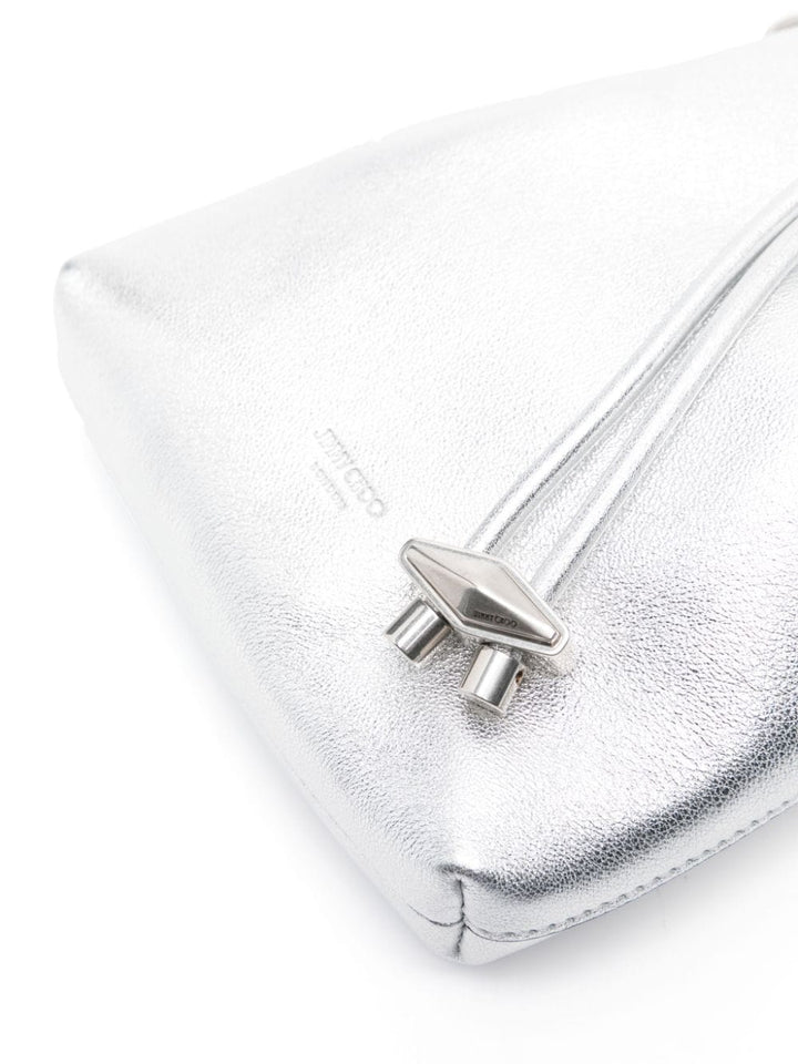 Jimmy Choo Clutches UNI Jimmy Choo Shoulder Bags Silver Jimmy Choo Shoulder Bags Silver Brand