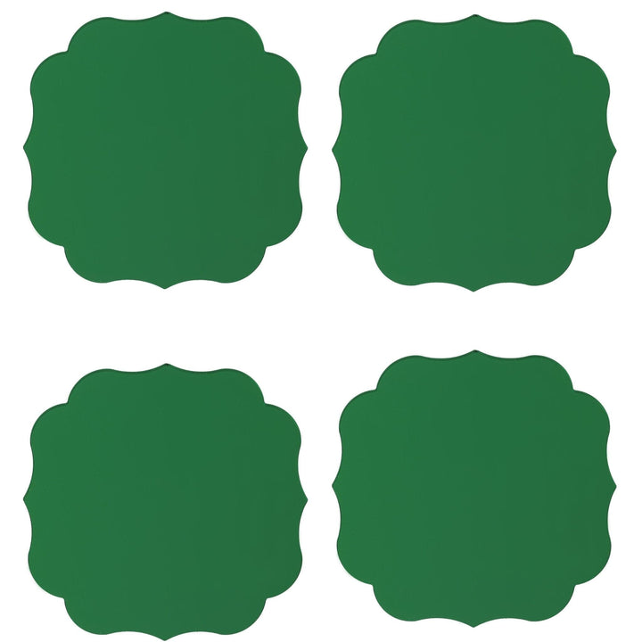 Mario Luca Giusti Coasters Mario Luca Giusti Acrylic Coasters Set of 4 Pcs Green Mario Luca Giusti Acrylic Coasters Set of 4pcs Green  Brand