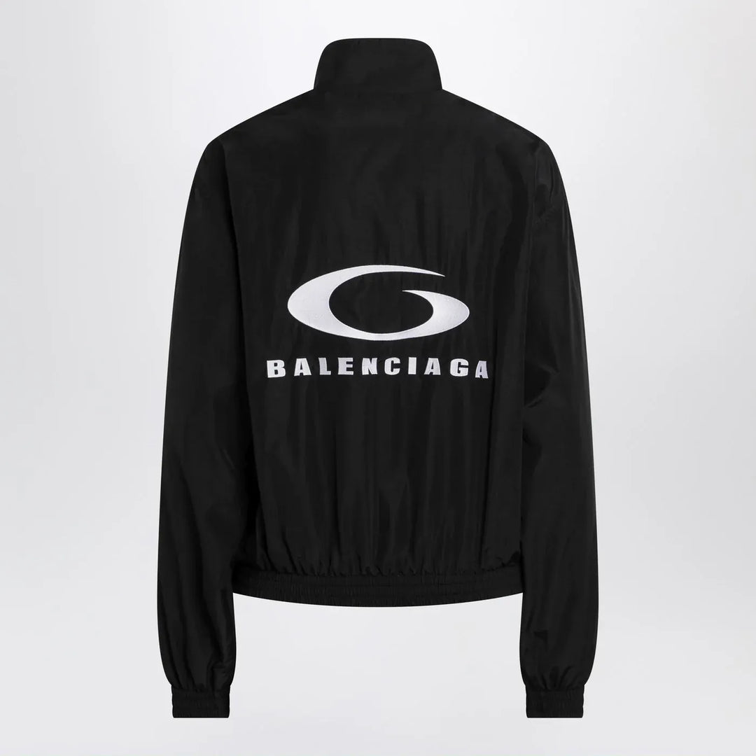 Balenciaga - Black Loop Sports Icon zip jacket Brand Coats &amp; Jackets
