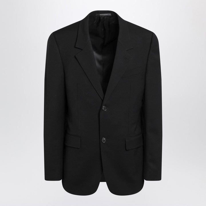 Coats &amp; Jackets Balenciaga - Black single-breasted wool jacket Brand