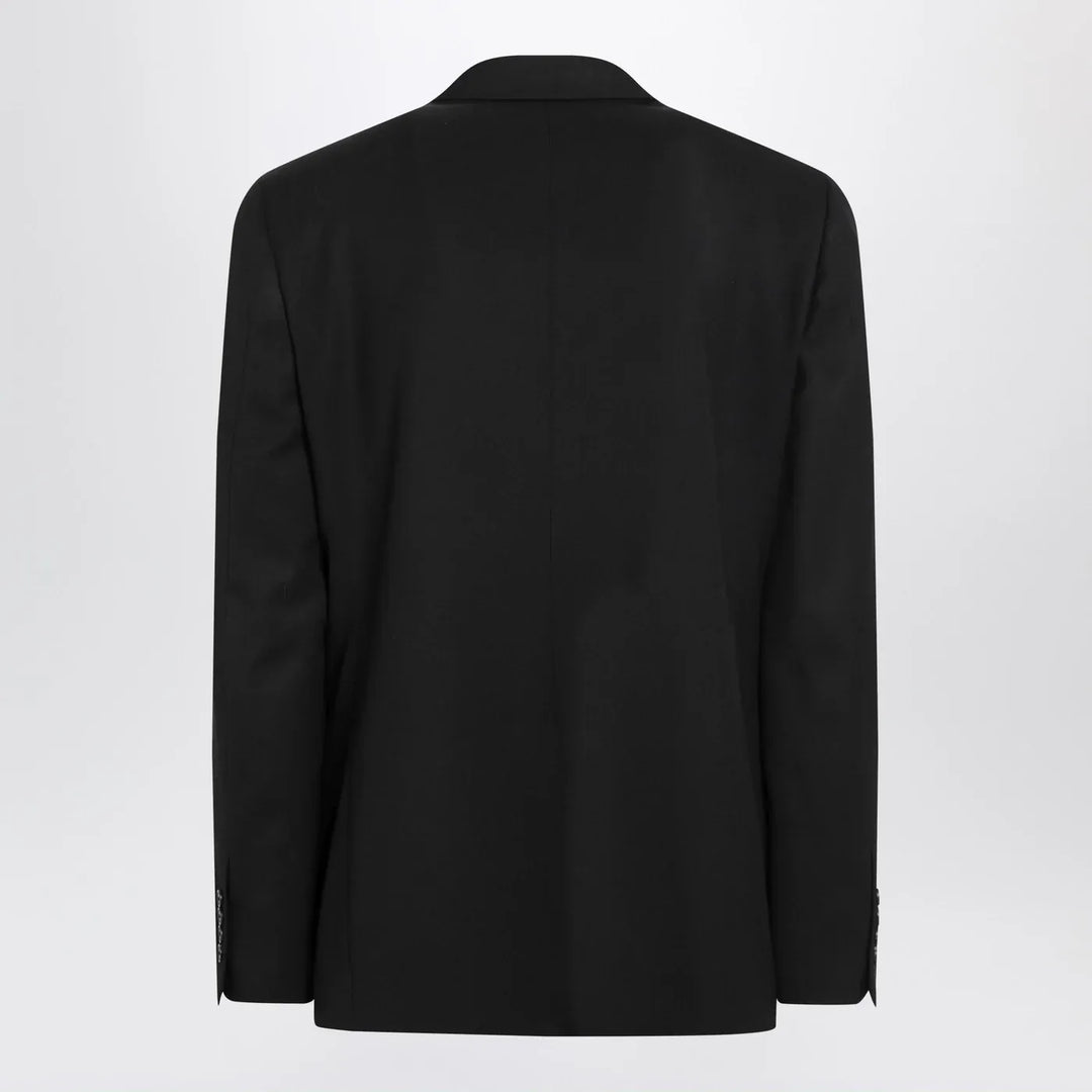 Balenciaga - Black single-breasted wool jacket Brand Coats &amp; Jackets