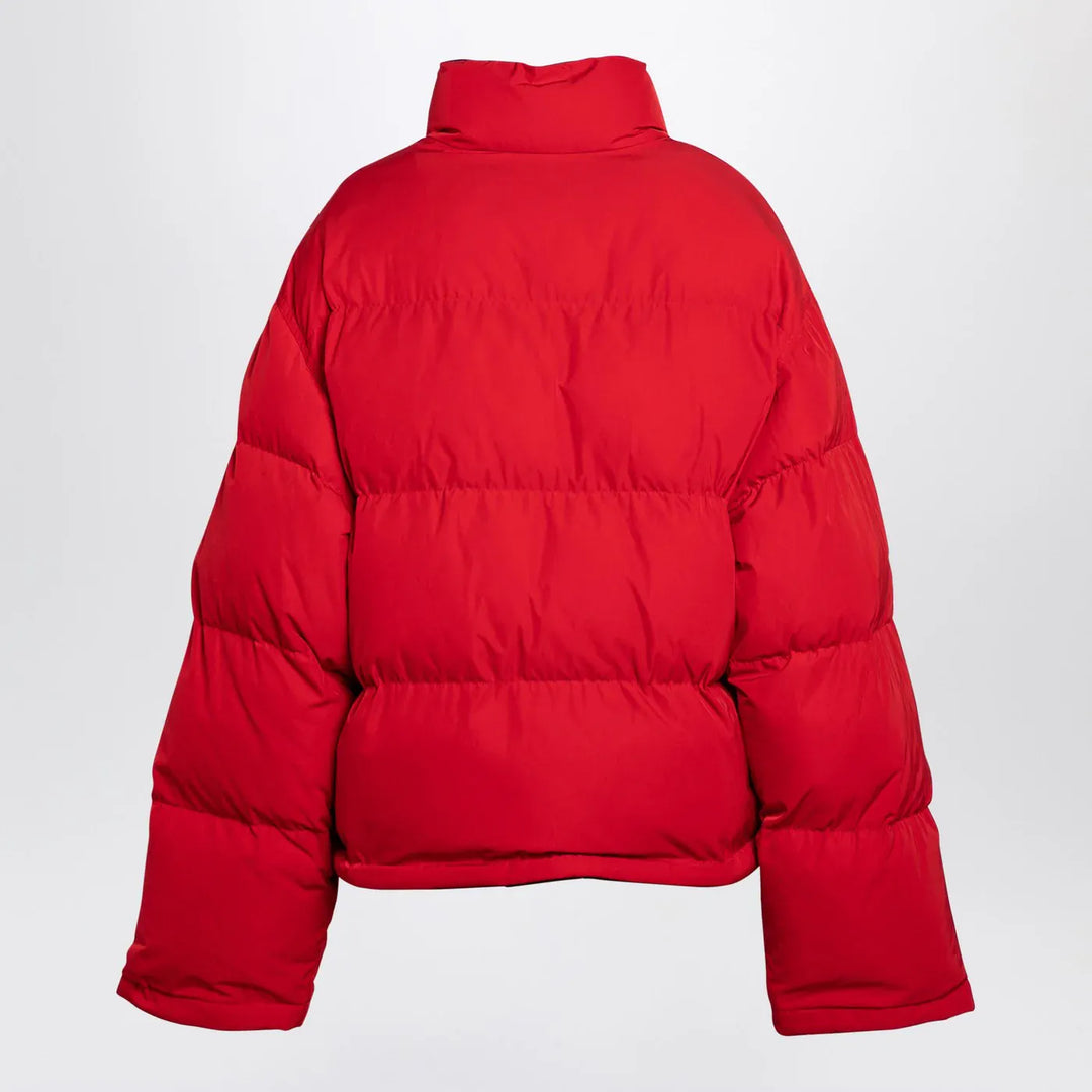 Balenciaga - Reversible red and black down jacket in technical twill Brand Coats &amp; Jackets 2