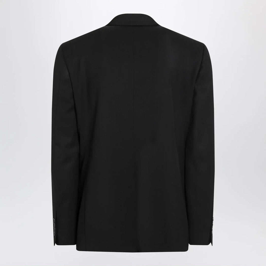 Balenciaga - Single-breasted black wool jacket Brand Coats &amp; Jackets