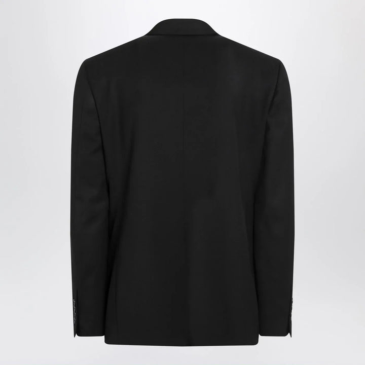 Balenciaga - Single-breasted black wool jacket Brand Coats &amp; Jackets