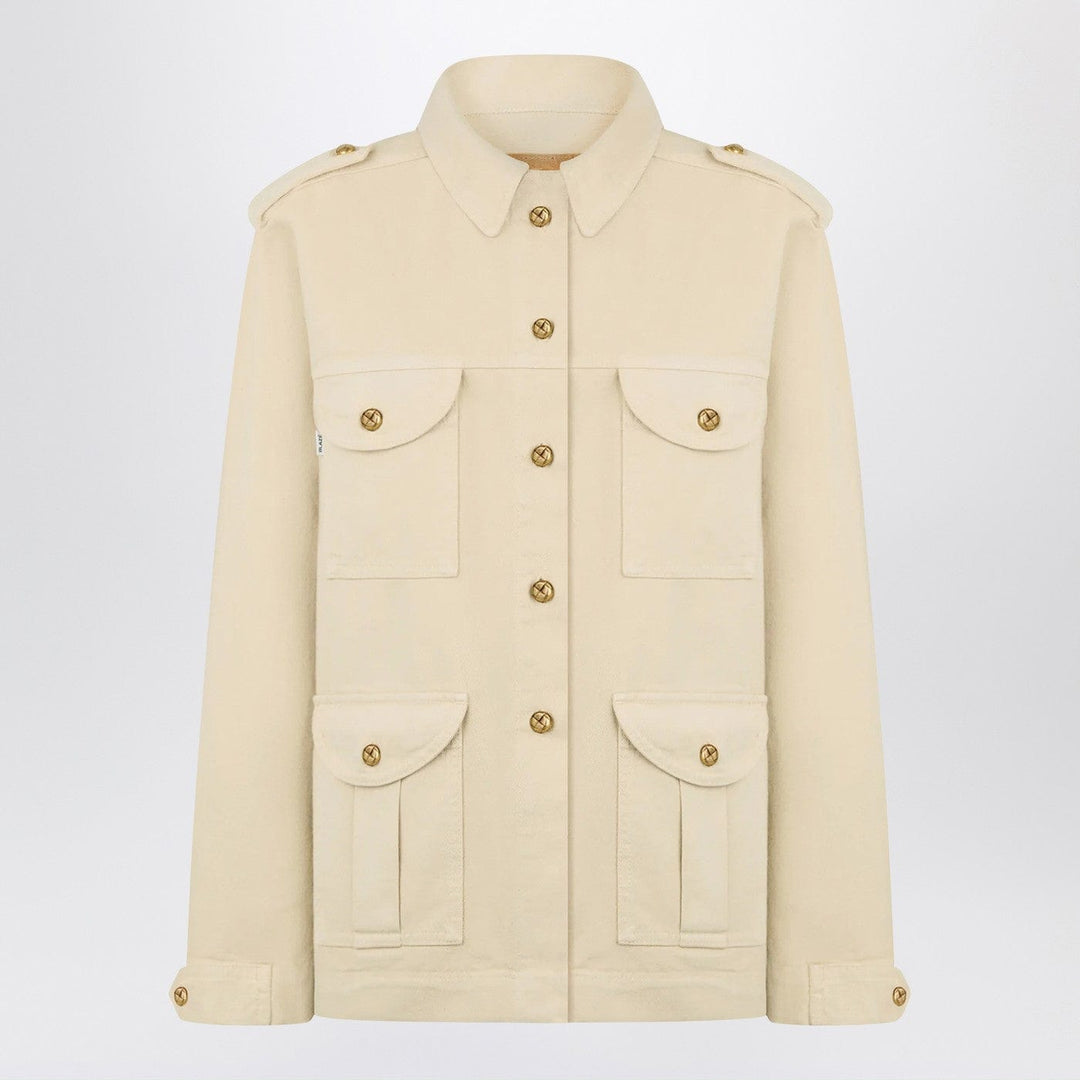 Coats & Jackets Blazé Milano - Safari jacket in beige denim Brand