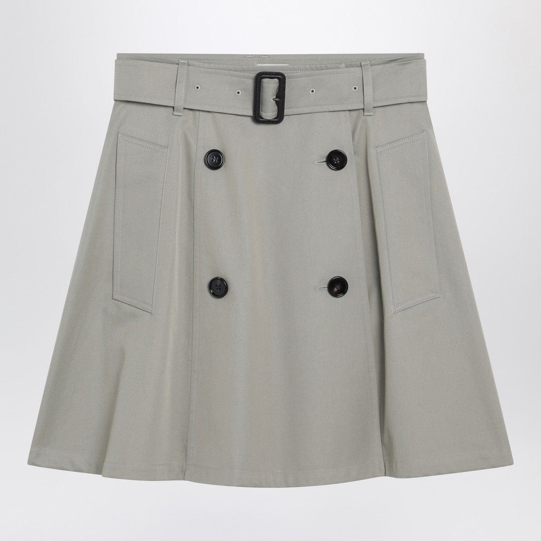 Coats & Jackets Burberry - Beige trench mini skirt in gabardine Brand